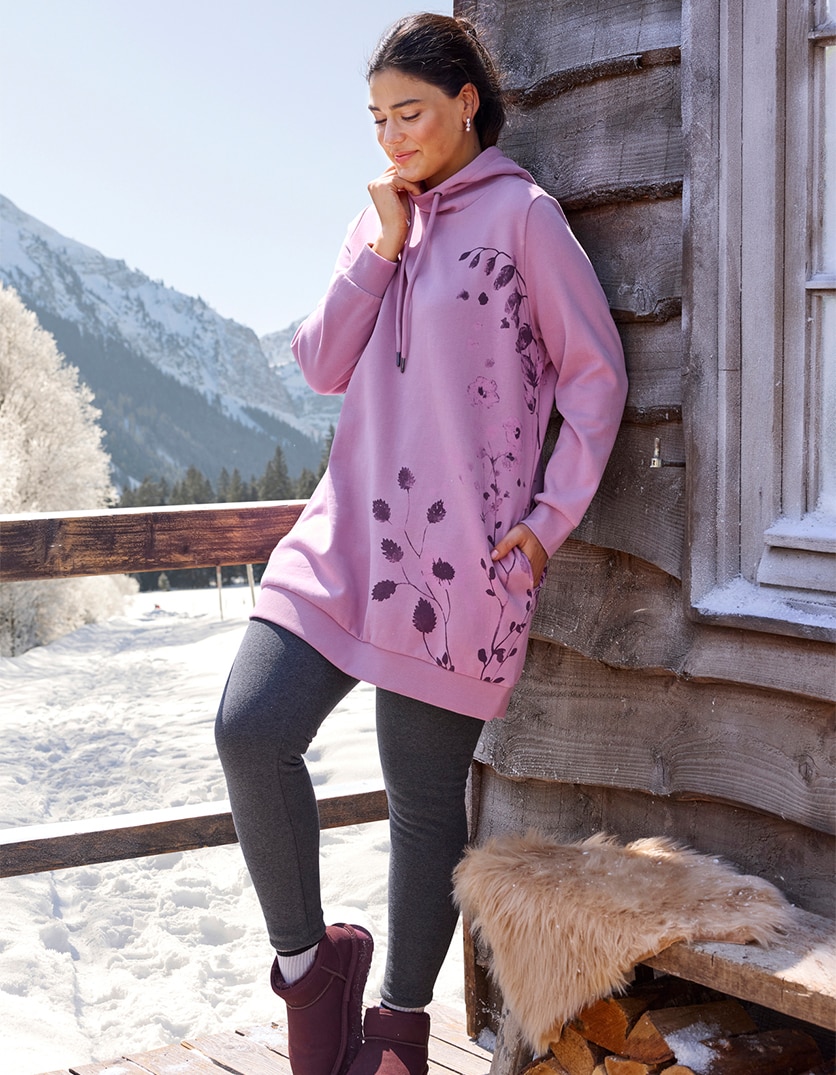 Ulla Popken Damen-Kniestrümpfe Mit Fleece-Futter – Warm & Elastisch Auch Für Kräftige Waden