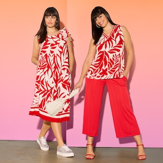 Soft fabrics, bold looks
