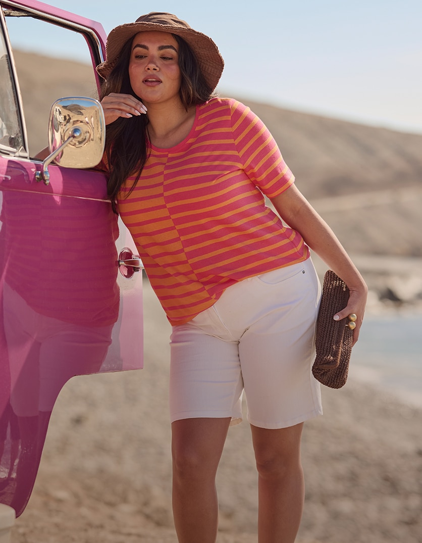 Ensemble 3 Pièces Grande Taille Femme Été – Haut Col V Manches Courtes + Cardigan Léger + Pantalon Droit Décontracté – Confort & Style
