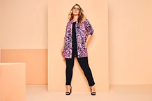 Ulla Popken Accappatoio - black/nero
